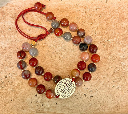 Red Earth Bracelet Set