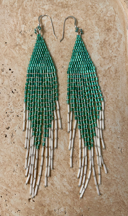 Emerald Rain Earrings